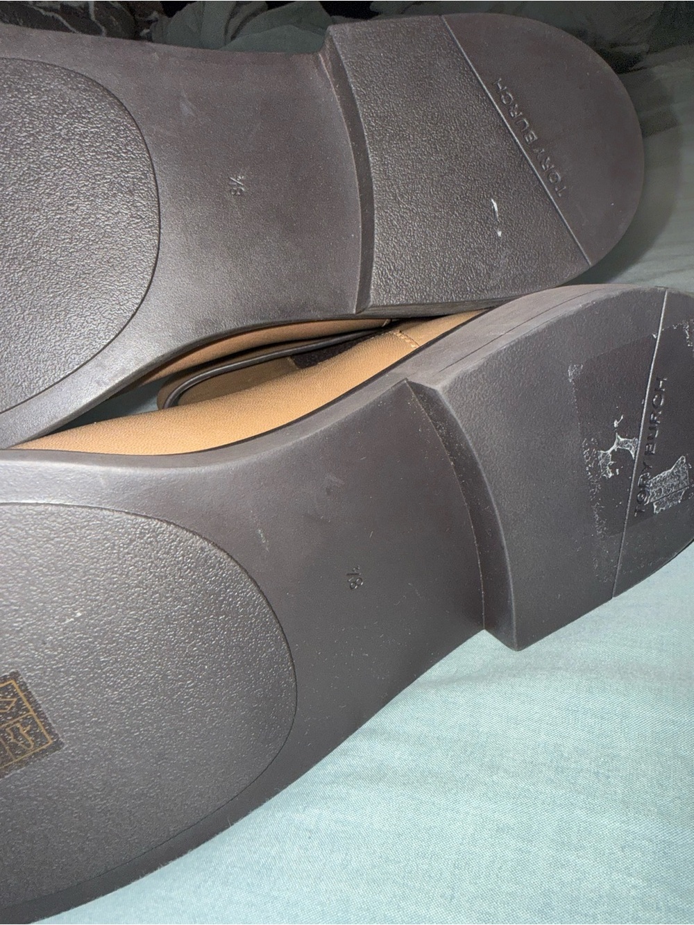 Tory Burch Woman’s Double T buckled Chelsea Boots - Strap Detail - Picture 6 of 6